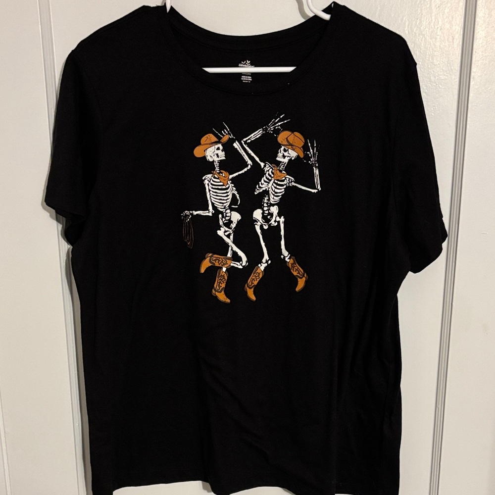 Black Skeleton Dance T-Shirt